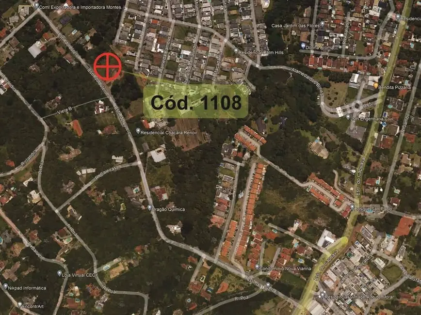 Foto 2 de Terreno / Lote à venda, 4973m2 em Paisagem Renoir, Cotia - SP