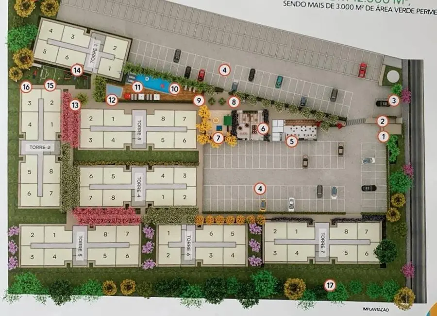 Foto 2 de Apartamento com 2 quartos à venda, 42m2 em Jardim da Glória, Cotia - SP