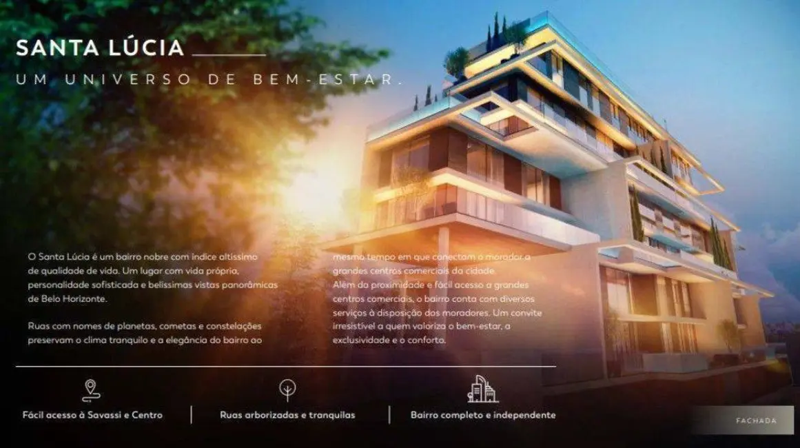 Foto 3 de Apartamento com 4 quartos à venda, 536m2 em Santa Lúcia, Belo Horizonte - MG