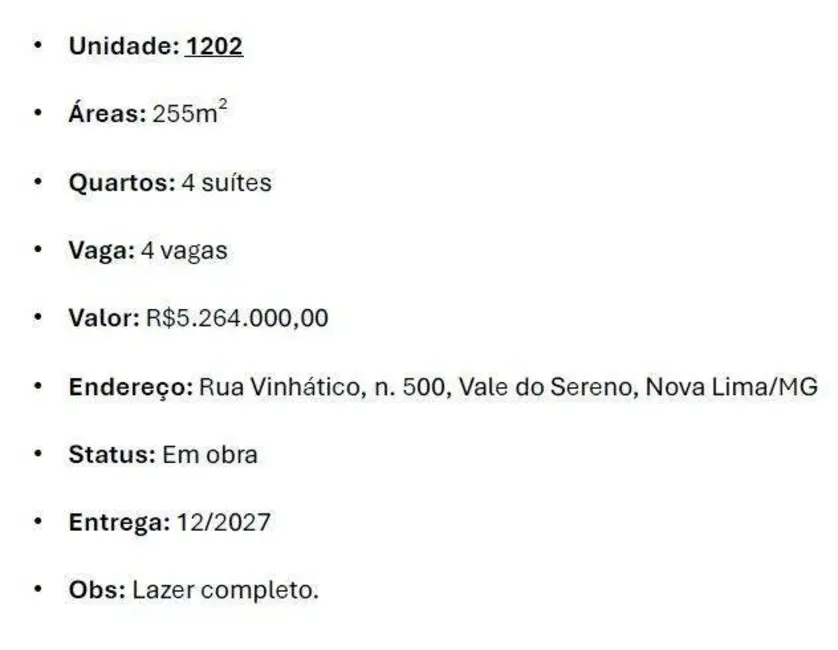 Foto 2 de Cobertura com 4 quartos à venda, 255m2 em Vale do Sereno, Nova Lima - MG