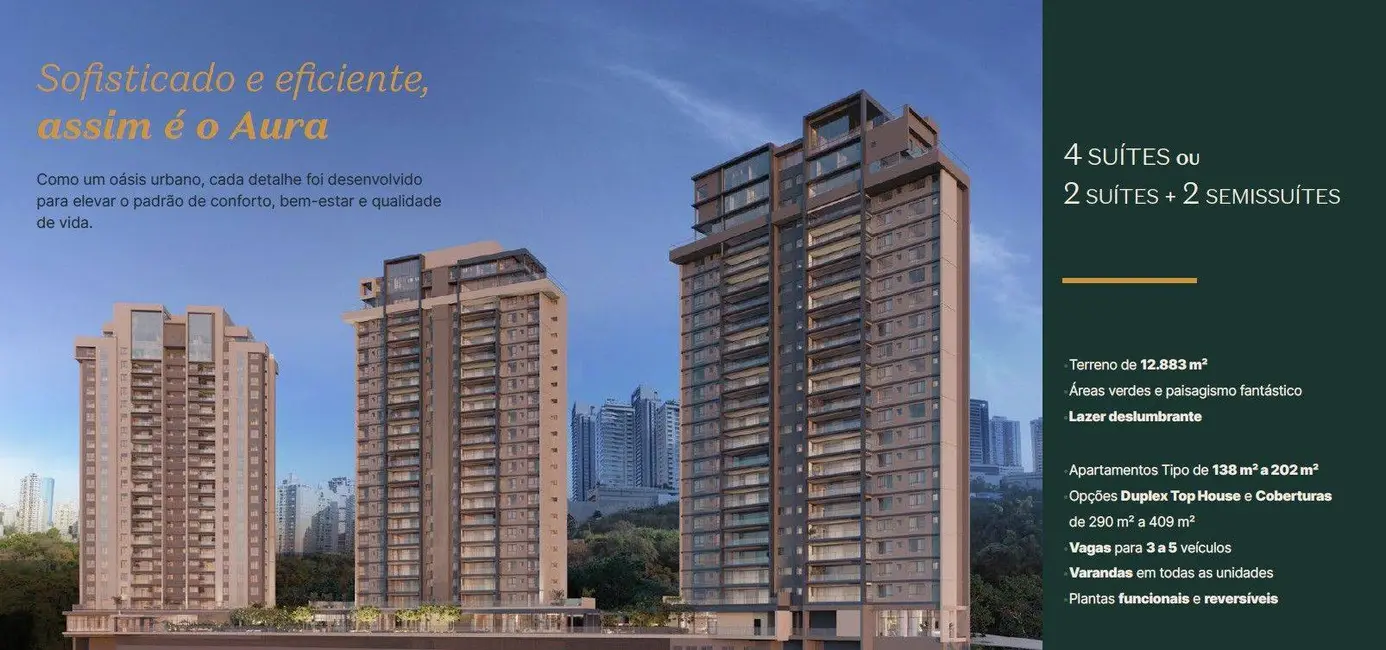 Foto 1 de Cobertura com 4 quartos à venda, 328m2 em Vila da Serra, Nova Lima - MG