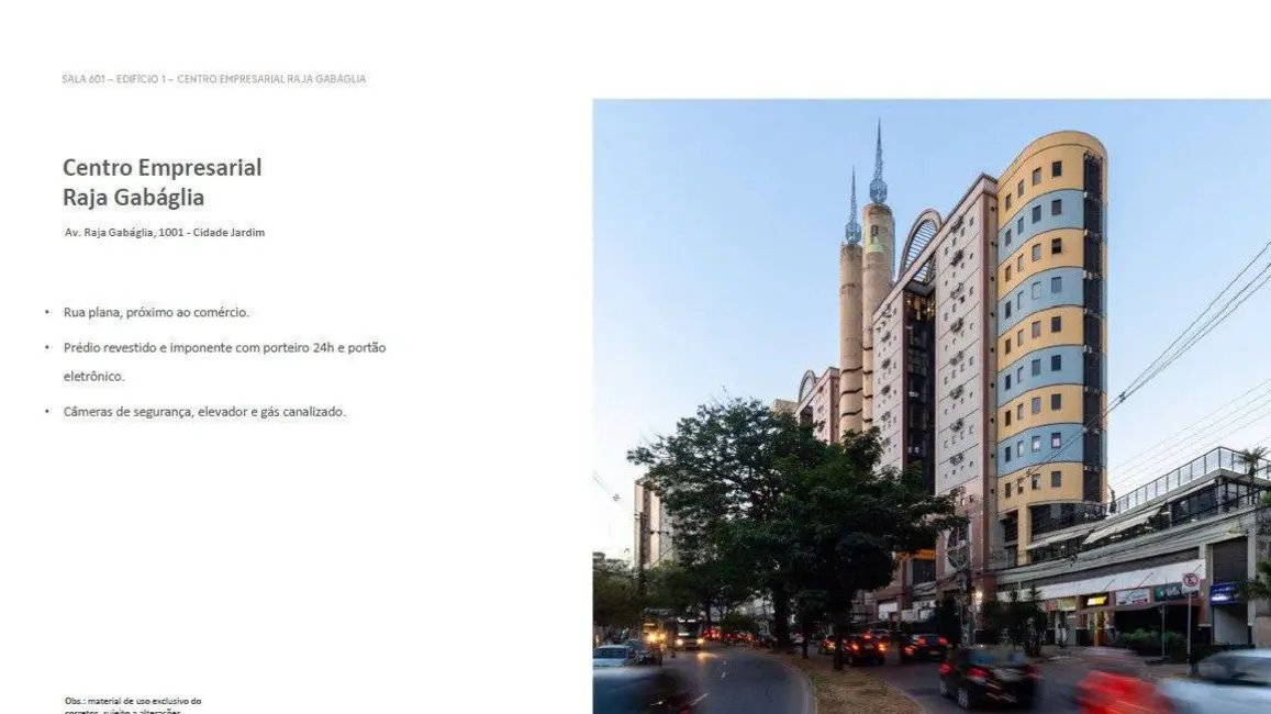 Sala Comercial à venda, 25m2 em Cidade Jardim, Belo Horizonte - MG - imagem 3 Foto 3 de Sala Comercial à venda, 25m2 em Cidade Jardim, Belo Horizonte - MG