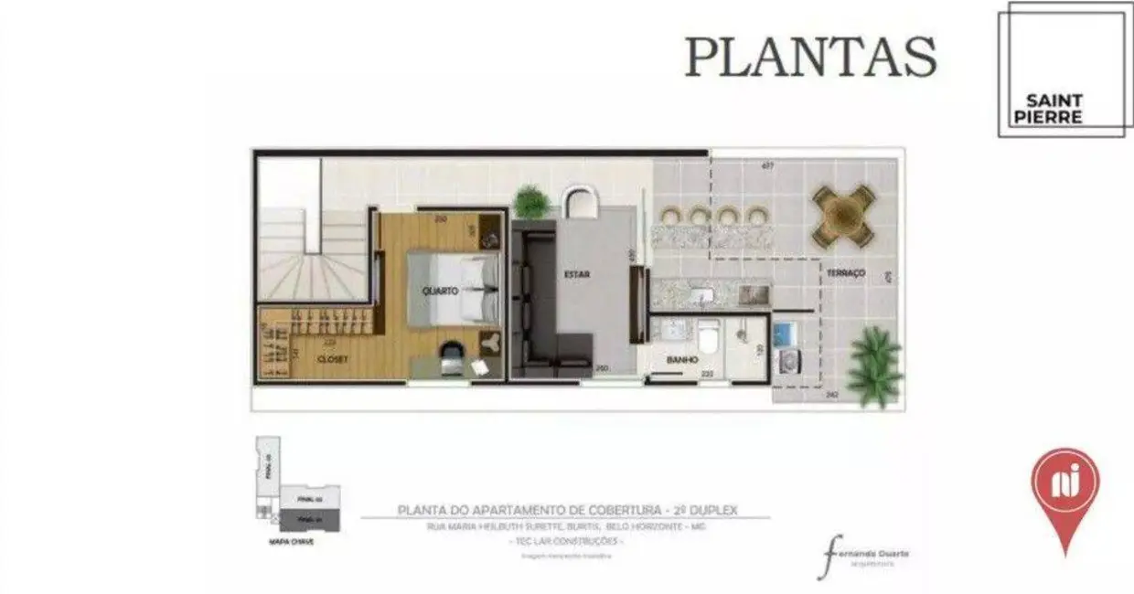 Cobertura com 3 quartos à venda, 126m2 em Buritis, Belo Horizonte - MG - imagem 3 Foto 3 de Cobertura com 3 quartos à venda, 126m2 em Buritis, Belo Horizonte - MG