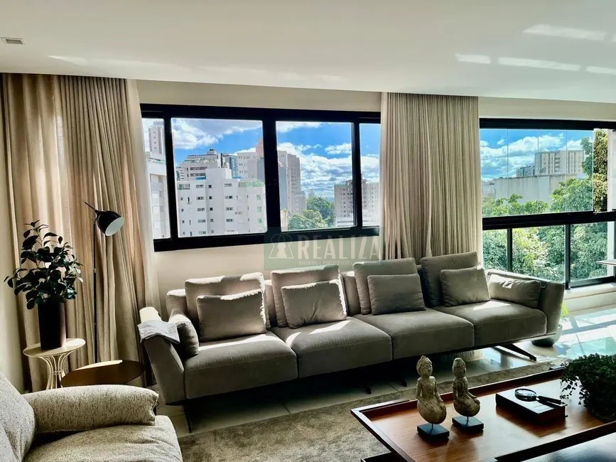 Foto 4 de Apartamento com 4 quartos à venda, 140m2 em Sion, Belo Horizonte - MG