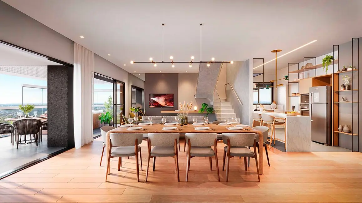 Apartamento com 3 quartos à venda, 154m2 em Bigorrilho, Curitiba - PR - imagem 6 Foto 6 de Apartamento com 3 quartos à venda, 154m2 em Bigorrilho, Curitiba - PR