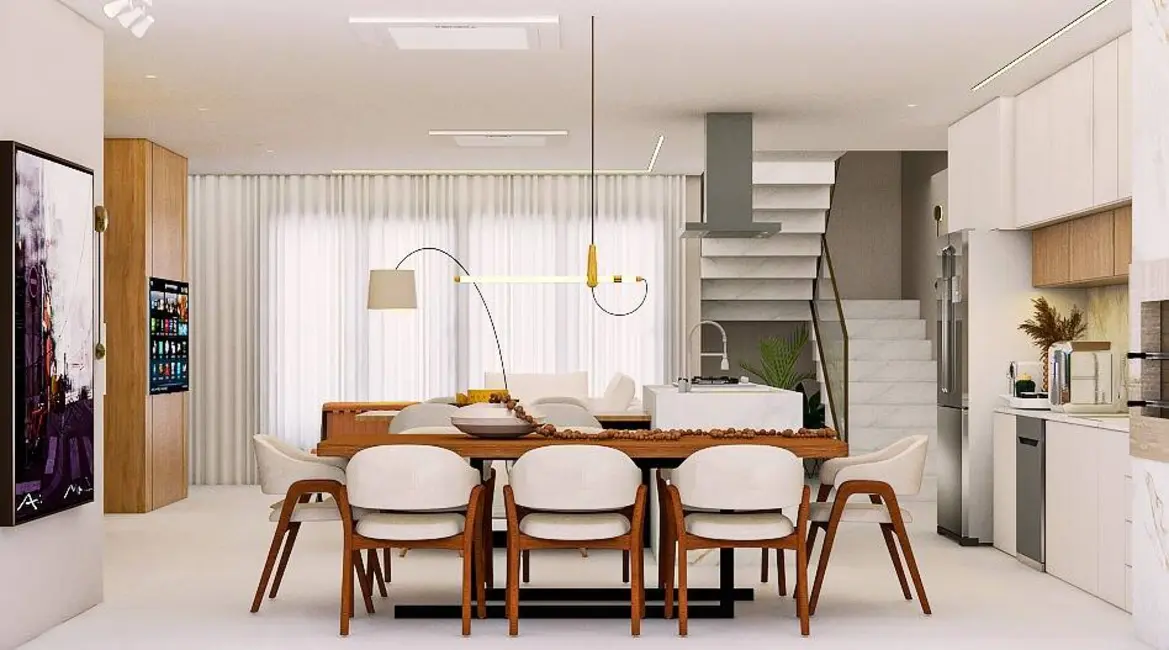 Casa de Condomínio com 3 quartos à venda, 313m2 em Santa Cândida, Curitiba - PR - imagem 9 Foto 9 de Casa de Condomínio com 3 quartos à venda, 313m2 em Santa Cândida, Curitiba - PR