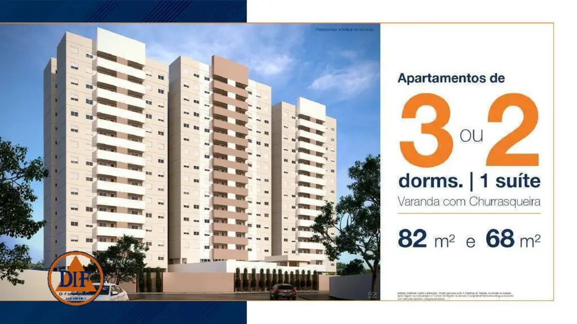 Foto 9 de Apartamento com 2 quartos à venda, 68m2 em Parque São Luís, Taubate - SP