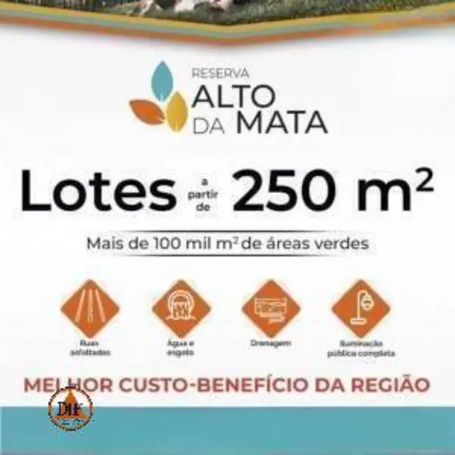 Foto 1 de Terreno / Lote à venda, 250m2 em Granjas Rurais Reunidas São Judas Tadeu, Taubate - SP