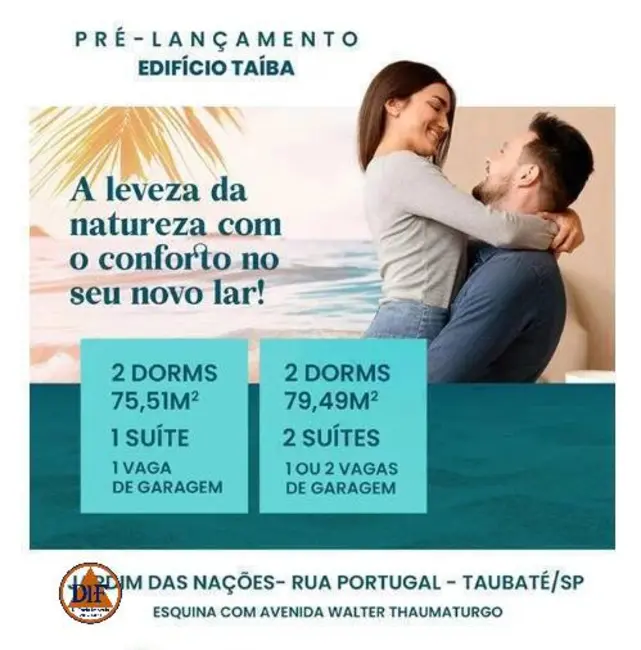 Foto 5 de Apartamento com 2 quartos à venda, 75m2 em Jardim das Nações, Taubate - SP