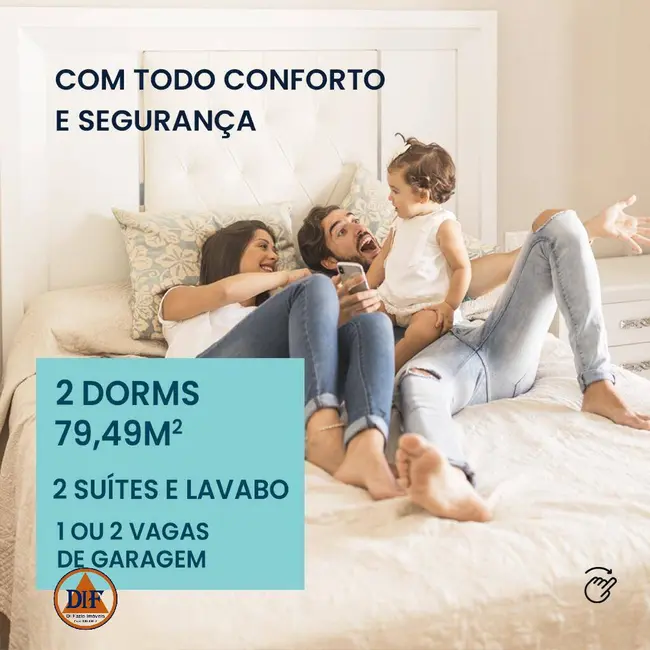 Foto 3 de Apartamento com 2 quartos à venda, 75m2 em Jardim das Nações, Taubate - SP