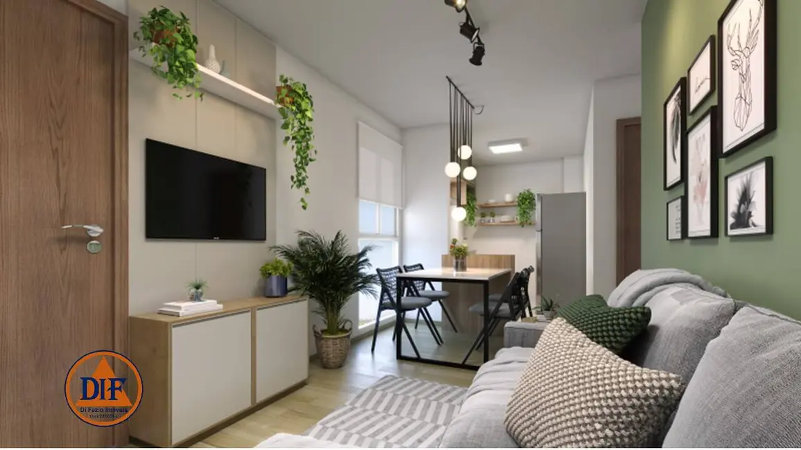 Foto 3 de Apartamento com 2 quartos à venda, 44m2 em Tremembe - SP