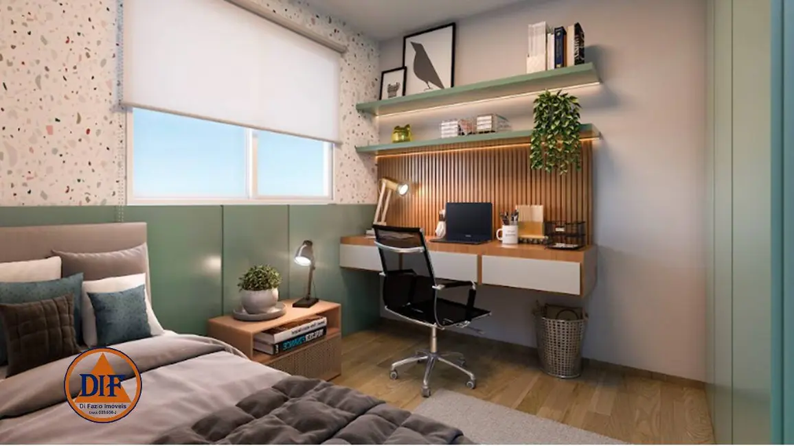 Foto 2 de Apartamento com 2 quartos à venda, 44m2 em Tremembe - SP