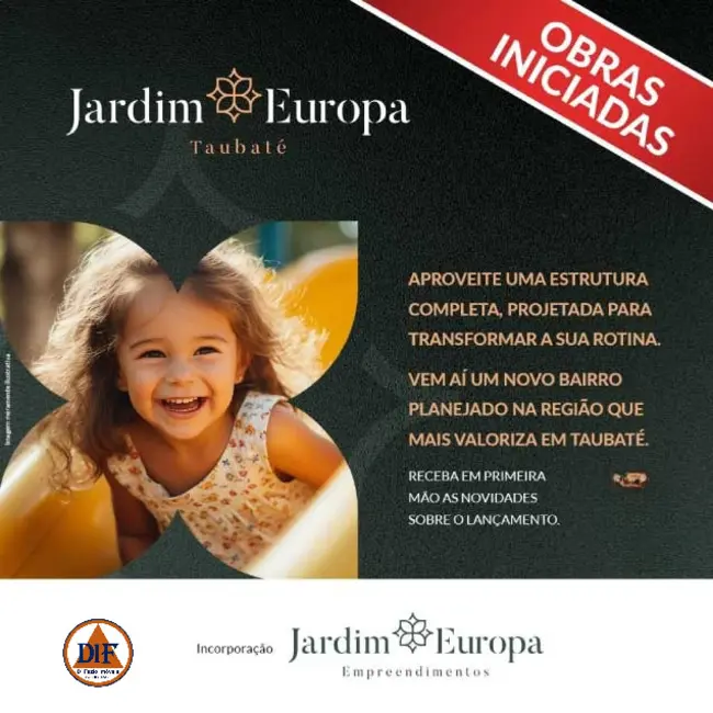 Foto 1 de Terreno / Lote à venda, 250m2 em Taubate - SP