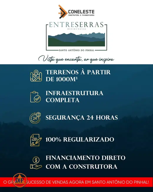 Foto 4 de Terreno / Lote à venda, 1000m2 em Santo Antonio Do Pinhal - SP