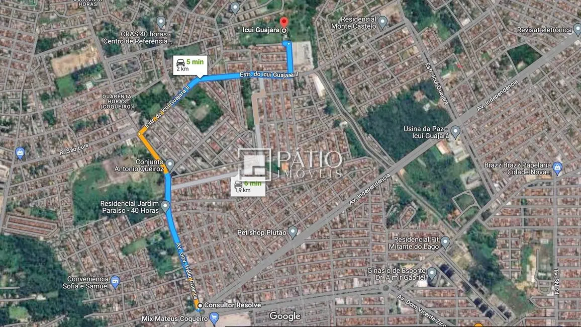 Foto 2 de Terreno / Lote à venda, 40000m2 em Icuí-Guajará, Ananindeua - PA