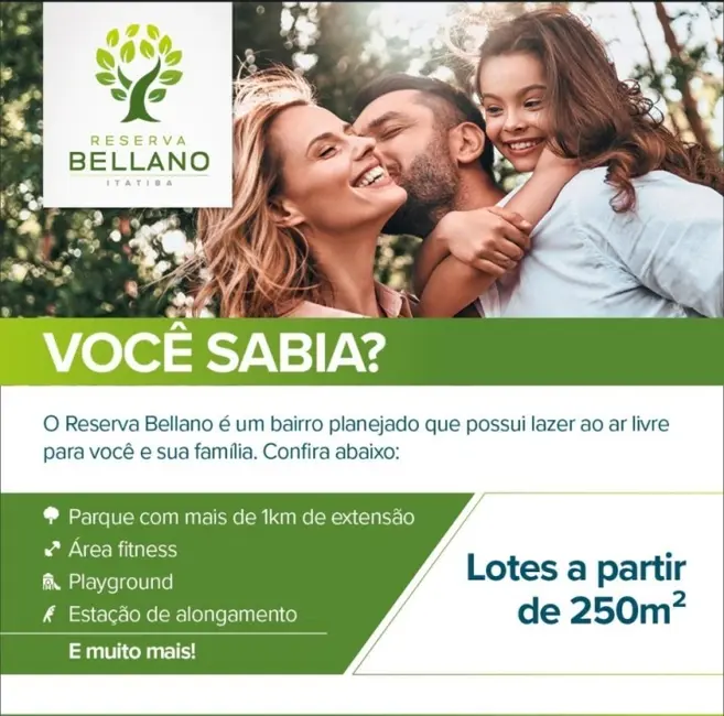 Foto 4 de Terreno / Lote à venda, 250m2 em Jardim Santa Filomena, Itatiba - SP