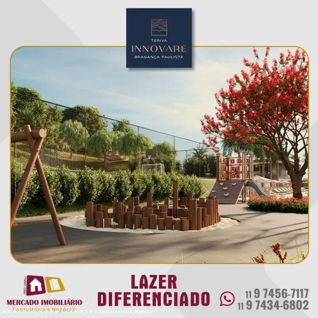 Foto 1 de Terreno / Lote à venda, 504m2 em Braganca Paulista - SP