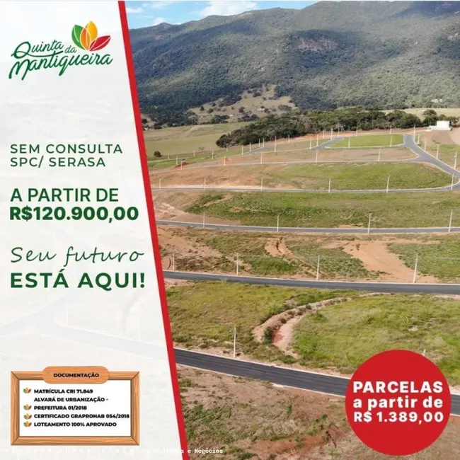 Foto 4 de Terreno / Lote à venda, 250m2 em Vargem - SP