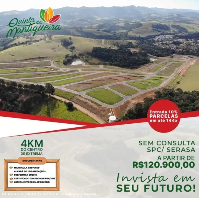 Foto 1 de Terreno / Lote à venda, 250m2 em Vargem - SP