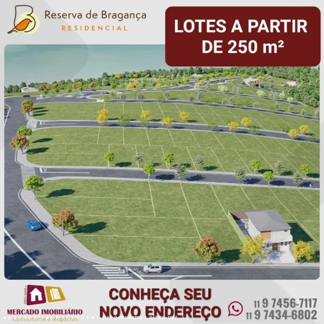 Foto 3 de Terreno / Lote à venda, 250m2 em Braganca Paulista - SP