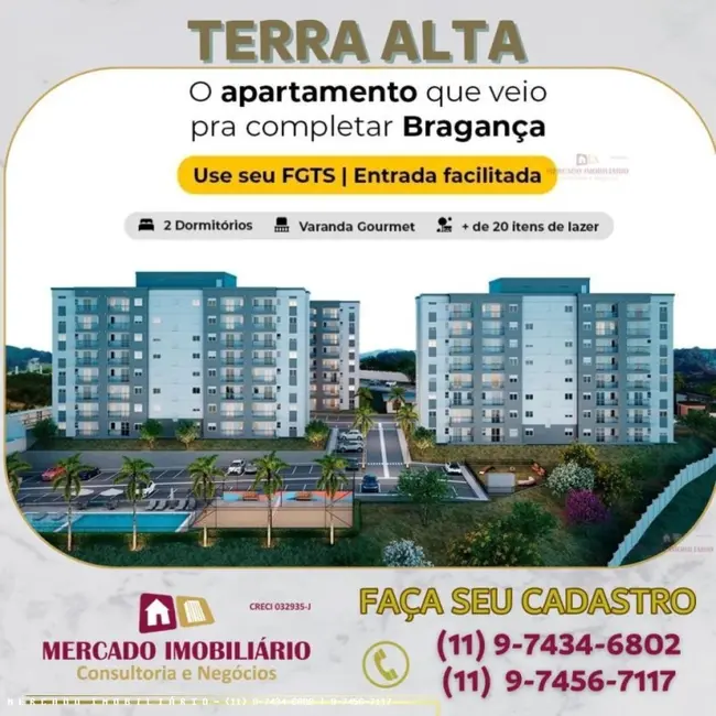Foto 3 de Apartamento com 2 quartos à venda, 49m2 em Residencial das Ilhas, Braganca Paulista - SP