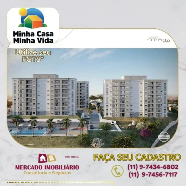 Foto 4 de Apartamento com 2 quartos à venda, 49m2 em Residencial das Ilhas, Braganca Paulista - SP