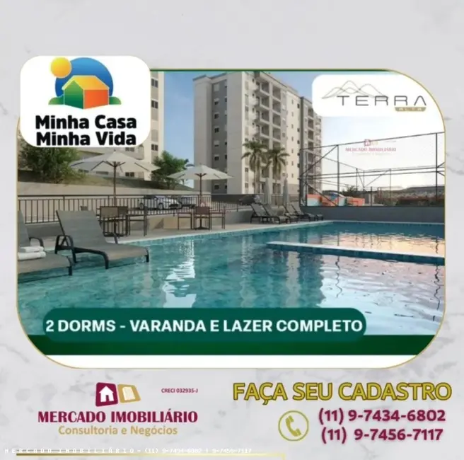 Foto 1 de Apartamento com 2 quartos à venda, 49m2 em Residencial das Ilhas, Braganca Paulista - SP
