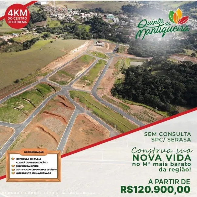 Foto 3 de Terreno / Lote à venda, 250m2 em Vargem - SP