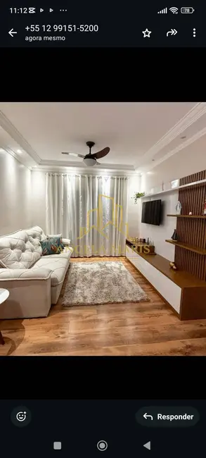Foto 2 de Apartamento com 3 quartos à venda, 83m2 em Pagador de Andrade, Jacarei - SP