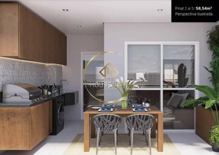 Foto 4 de Apartamento com 2 quartos à venda, 58m2 em Sao Jose Dos Campos - SP