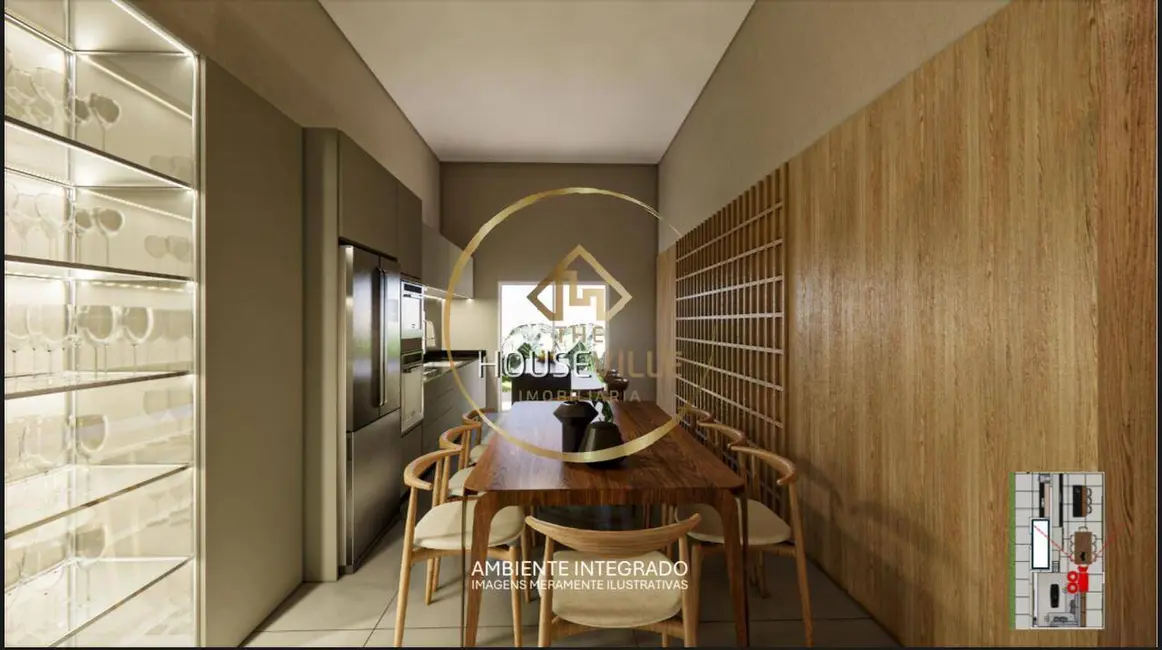 Foto 3 de Casa de Condomínio com 3 quartos à venda, 145m2 em Cacapava - SP