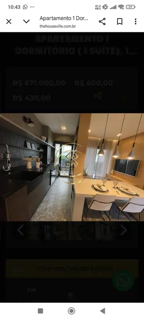Apartamento com 1 quarto à venda, 46m2 em Sao Jose Dos Campos - SP - imagem 5 Foto 5 de Apartamento com 1 quarto à venda, 46m2 em Sao Jose Dos Campos - SP