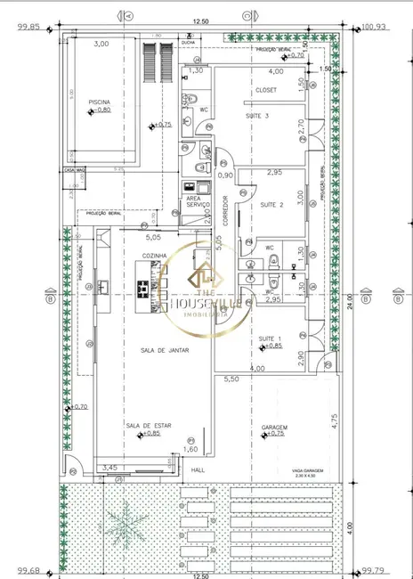 Foto 5 de Casa de Condomínio com 3 quartos à venda, 300m2 em Cacapava - SP
