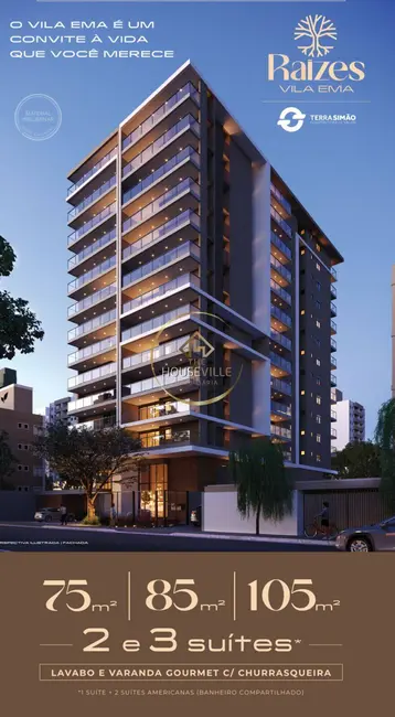 Foto 1 de Apartamento com 2 quartos à venda, 75m2 em Sao Jose Dos Campos - SP