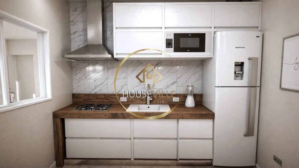 Foto 2 de Apartamento com 1 quarto à venda, 42m2 em Pontal de Santa Marina, Caraguatatuba - SP