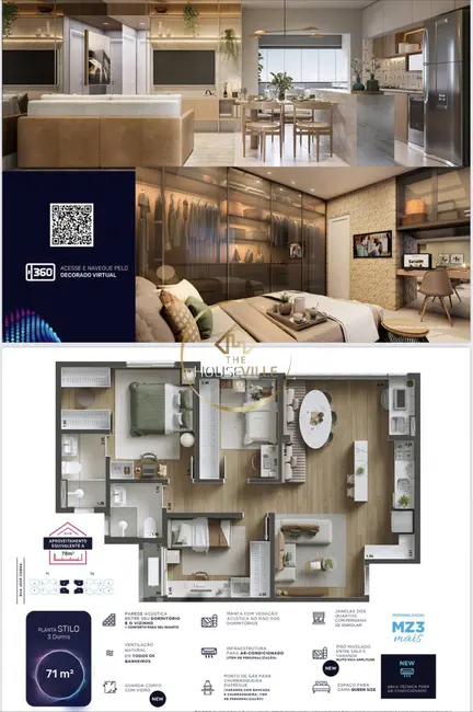 Foto 5 de Apartamento com 3 quartos à venda, 71m2 em Sao Jose Dos Campos - SP