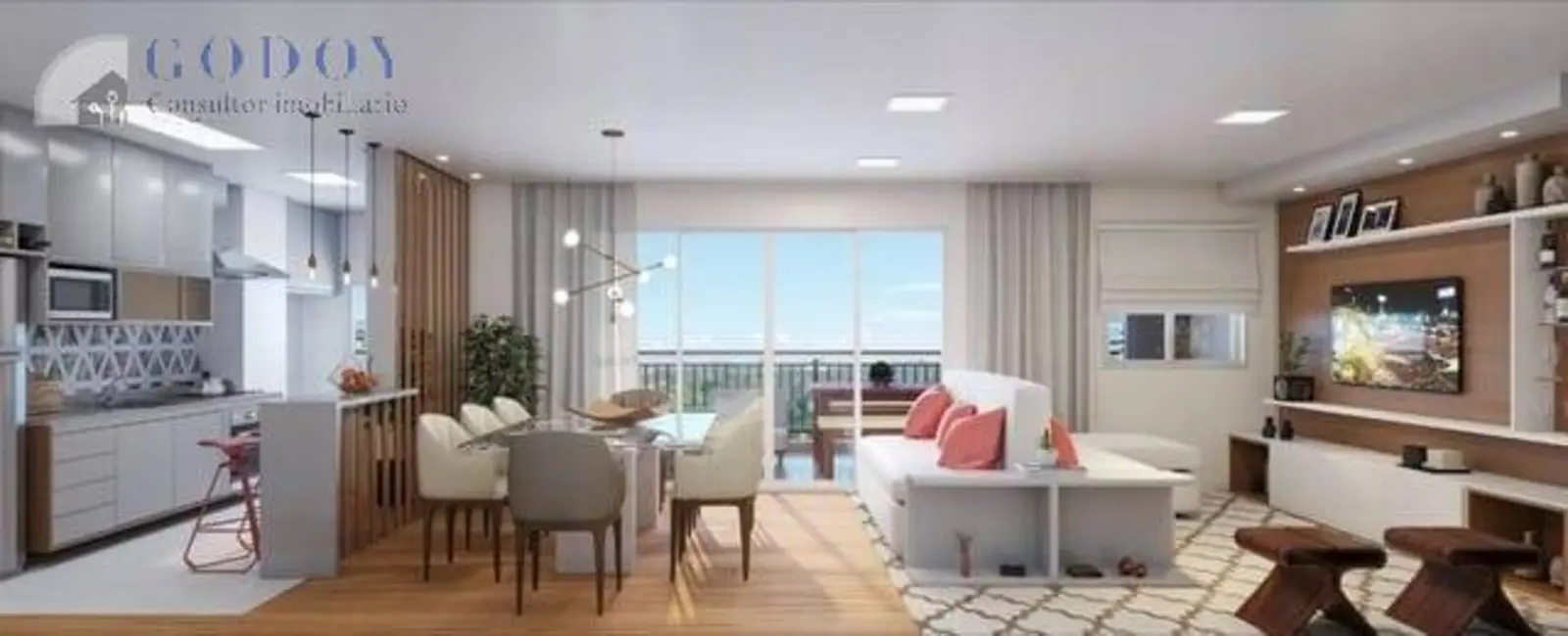 Foto 2 de Apartamento com 2 quartos à venda, 108m2 em Taubate - SP