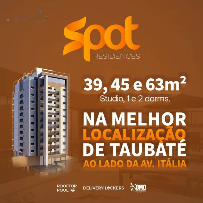 Apartamento com 2 quartos à venda, 63m2 em Lavadouro de Areia, Taubate - SP - imagem 1 Foto 1 de Apartamento com 2 quartos à venda, 63m2 em Lavadouro de Areia, Taubate - SP
