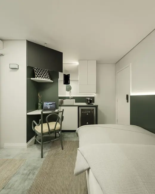 Foto 1 de Loft / Flat com 1 quarto à venda, 14m2 em Aparecida - SP