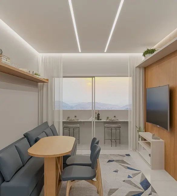 Foto 4 de Apartamento com 1 quarto à venda, 48m2 em Granja Daniel, Taubate - SP