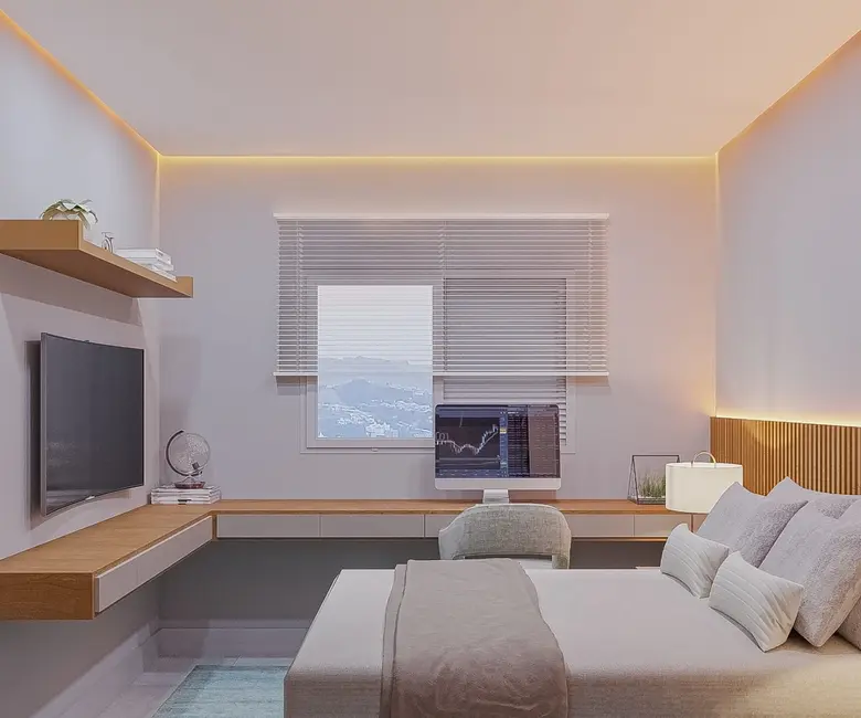 Foto 2 de Apartamento com 1 quarto à venda, 48m2 em Granja Daniel, Taubate - SP