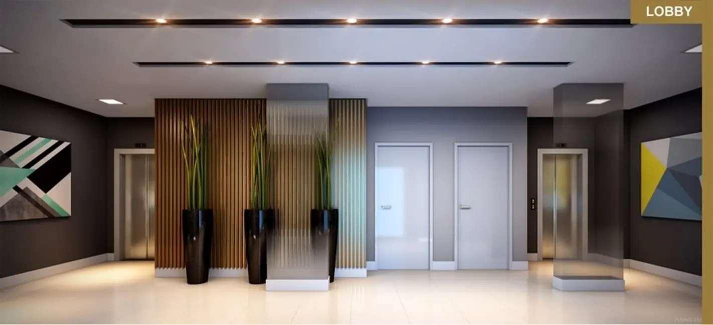 Apartamento com 3 quartos à venda, 102m2 em Aparecida - SP - imagem 3 Foto 3 de Apartamento com 3 quartos à venda, 102m2 em Aparecida - SP