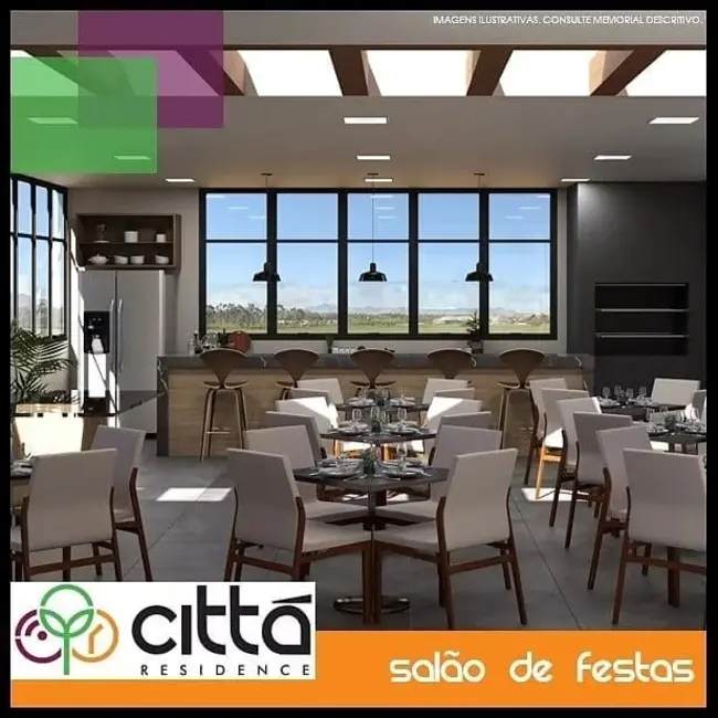 Foto 4 de Apartamento com 2 quartos à venda, 55m2 em Parque Urupês, Taubate - SP