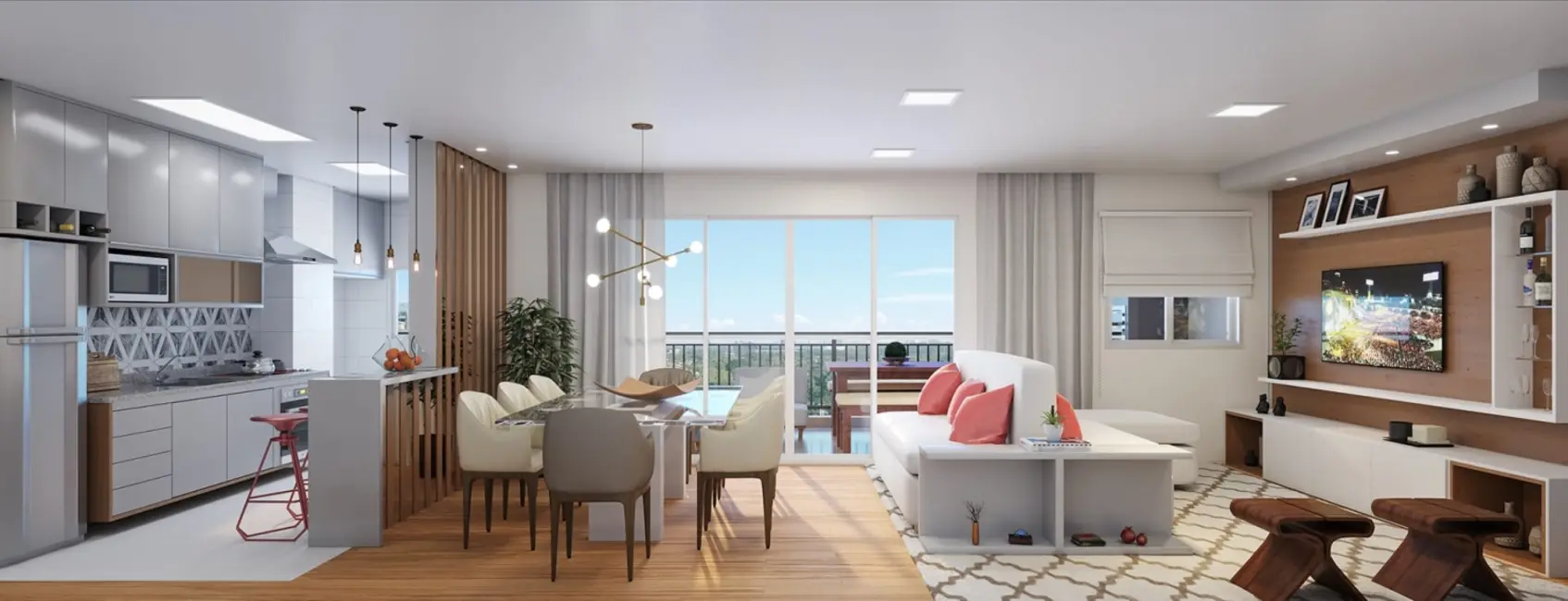 Apartamento com 3 quartos à venda, 107m2 em Taubate - SP - imagem 3 Foto 3 de Apartamento com 3 quartos à venda, 107m2 em Taubate - SP