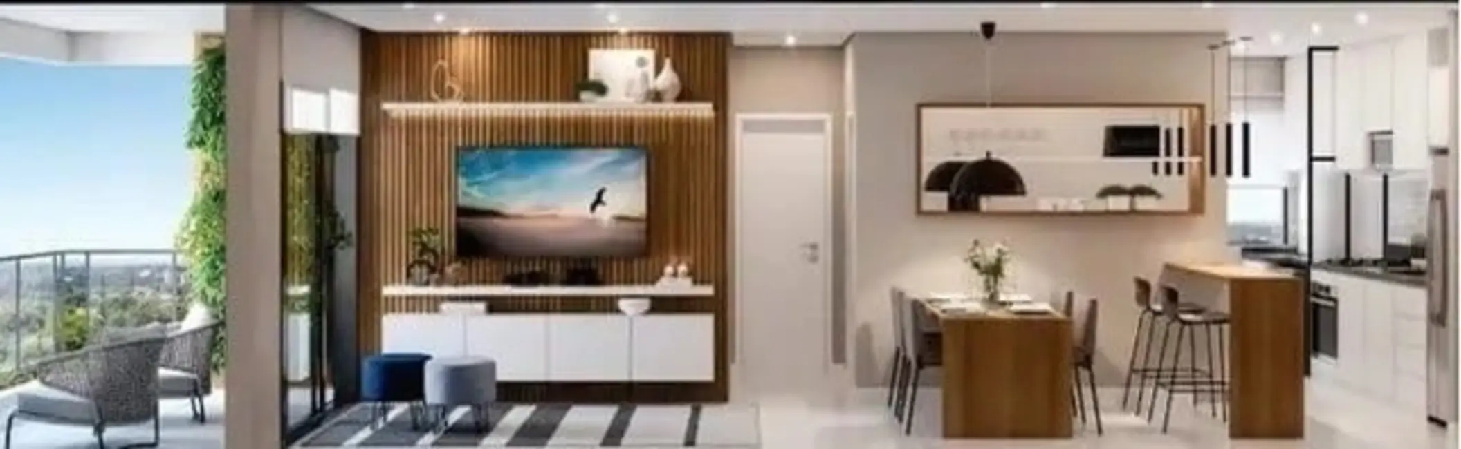 Foto 4 de Apartamento com 2 quartos à venda, 65m2 em Jardim das Nações, Taubate - SP