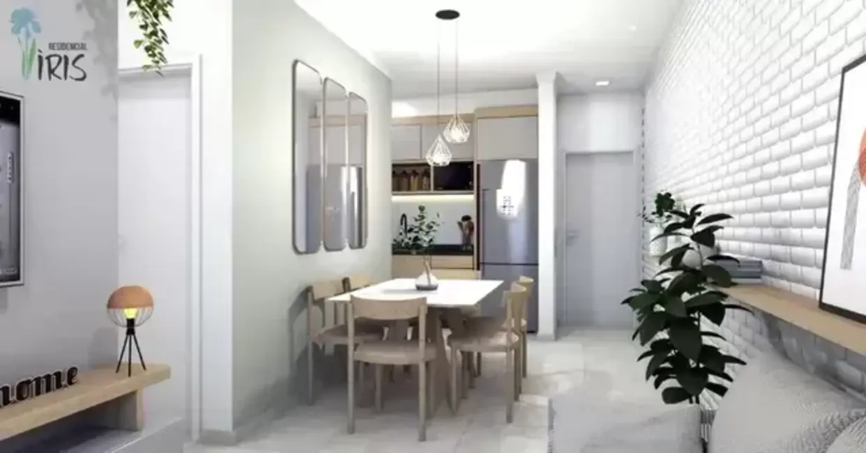Foto 3 de Apartamento com 2 quartos à venda, 60m2 em Granja Daniel, Taubate - SP