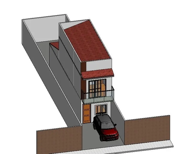 Foto 4 de Sobrado com 3 quartos à venda, 90m2 em Parque São Domingos, Pindamonhangaba - SP