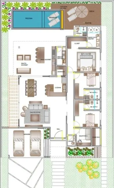 Foto 4 de Casa de Condomínio com 3 quartos à venda, 257m2 em Bairro do Grama, Cacapava - SP