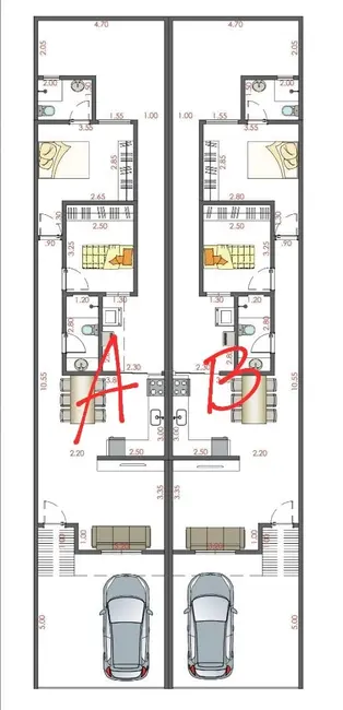Foto 1 de Casa com 2 quartos à venda, 70m2 em Residencial San Marino, Taubate - SP