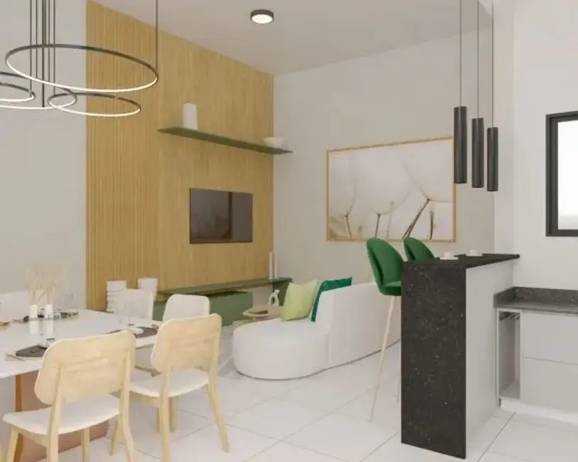 Foto 2 de Casa com 3 quartos à venda, 90m2 em Taubate - SP